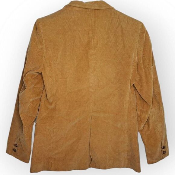 Higbees Vintage 1970s Corduroy Blazer in Tan size 8 - Picture 4 of 7